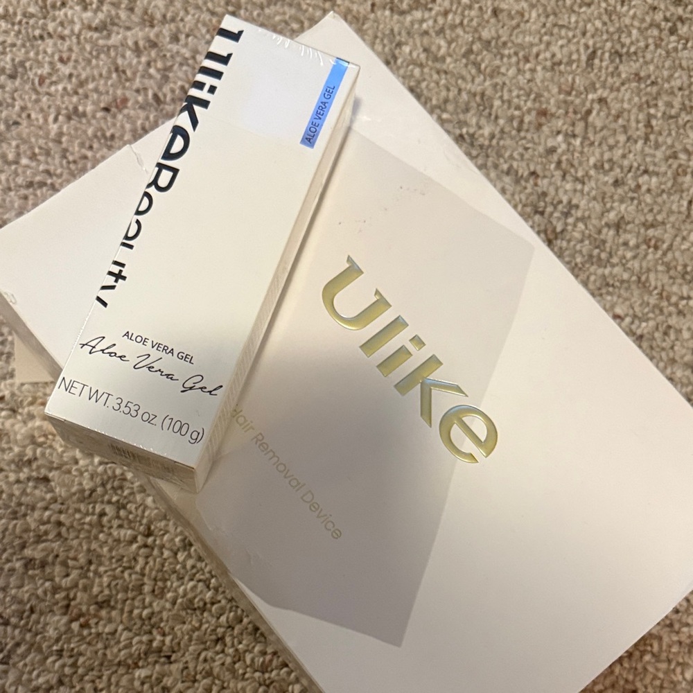 Ulike Hair Removal Device with Aloe Vera Gel